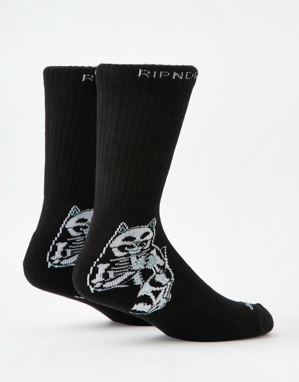 RIPNDIP Lord Skelly Socks - Black