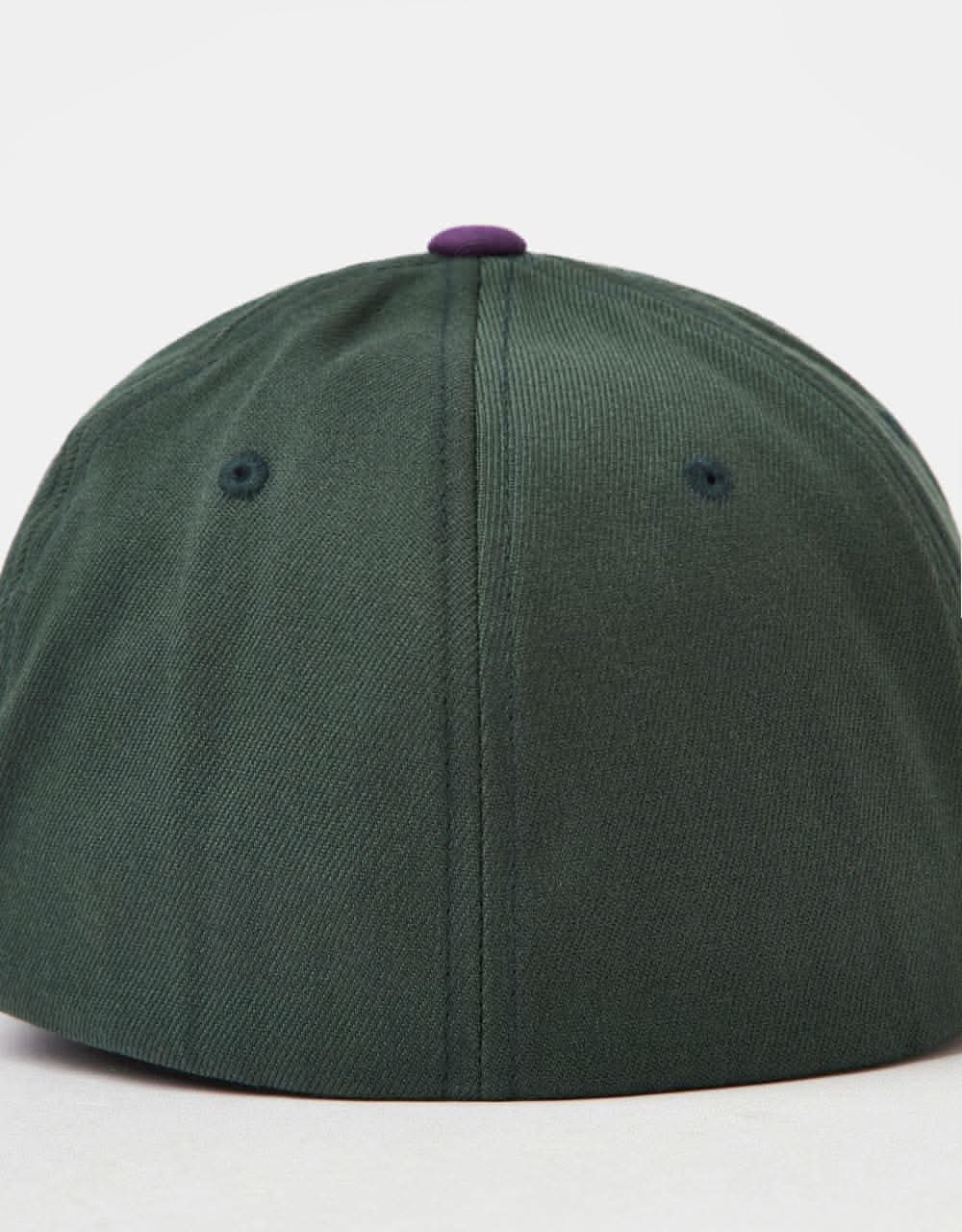 Volcom Hot Tune Flexfit Cap - Dark Forest