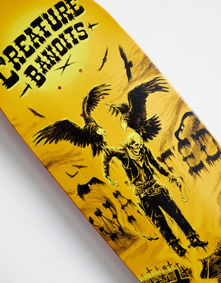 Creature Team Bandits Skateboard Deck - 9.25"