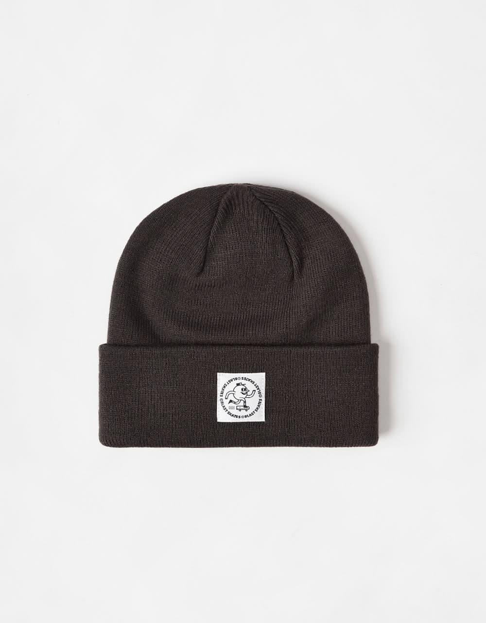 Blast Skates Round Logo Beanie - Dark Grey