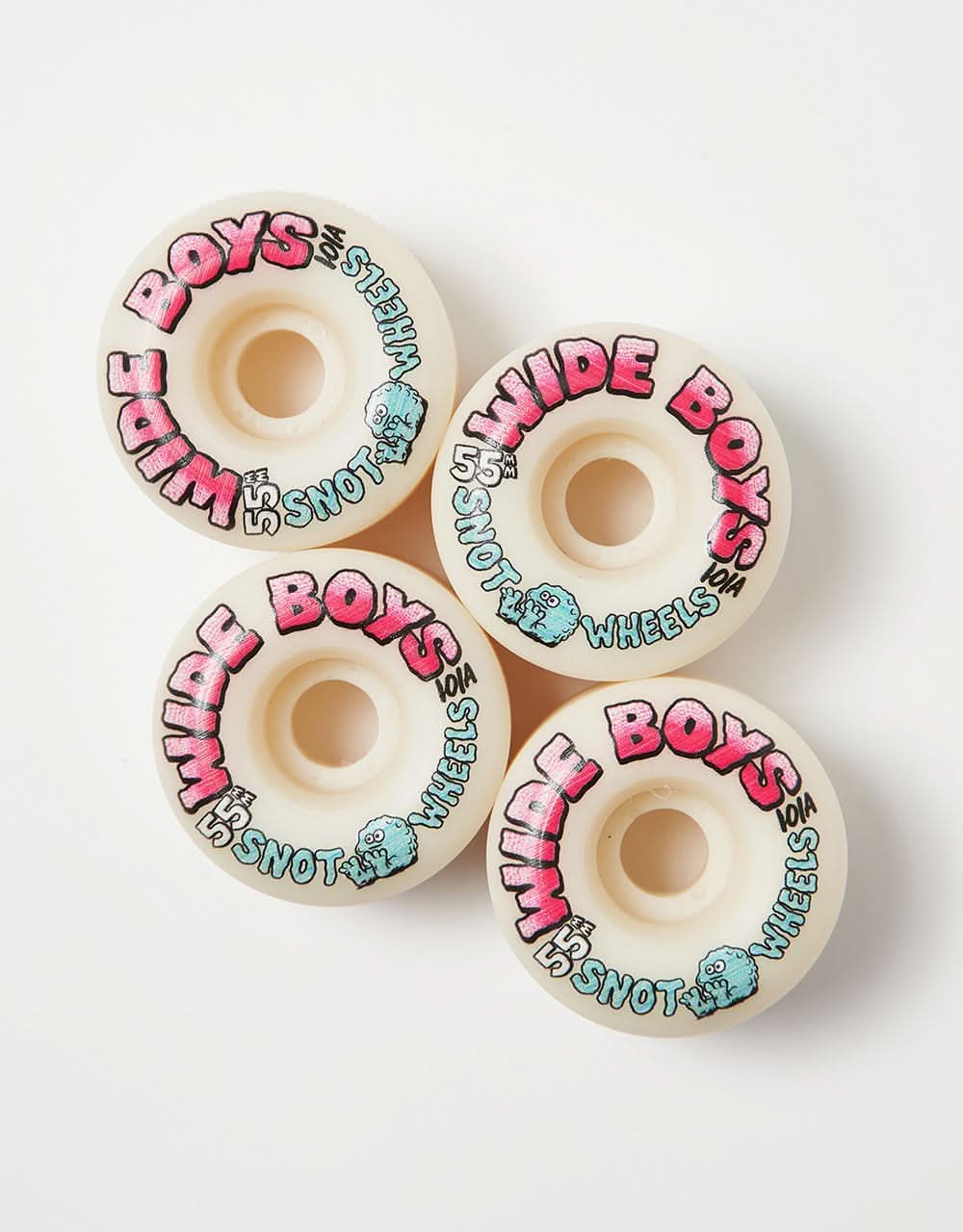Snot Wide Boys GITD 101a Skateboard Wheels - 55mm
