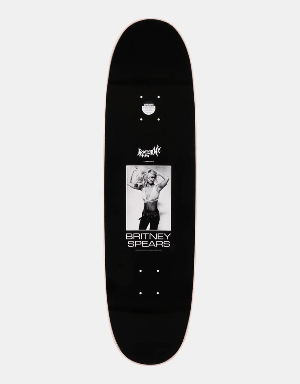Welcome x Britney Spears Snake on Son of Boline Skateboard Deck - 8.8"
