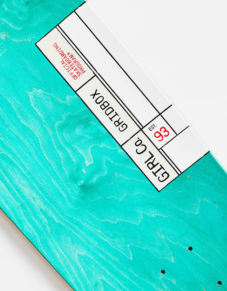 Girl Bannerot Grid Box 'LOVESEAT+' G060 Skateboard Deck - 9"