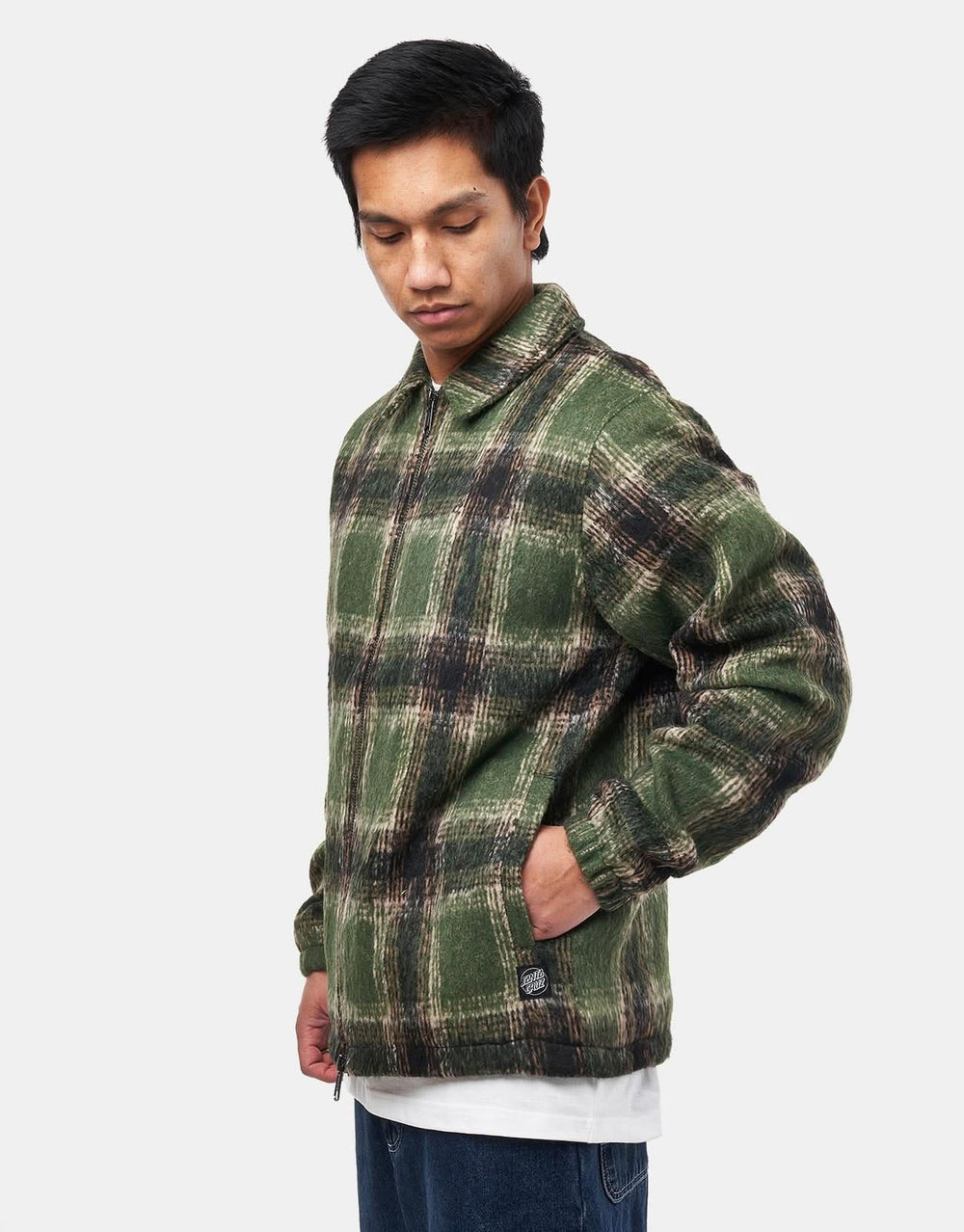 Santa Cruz Hideout Jacket - Green Check