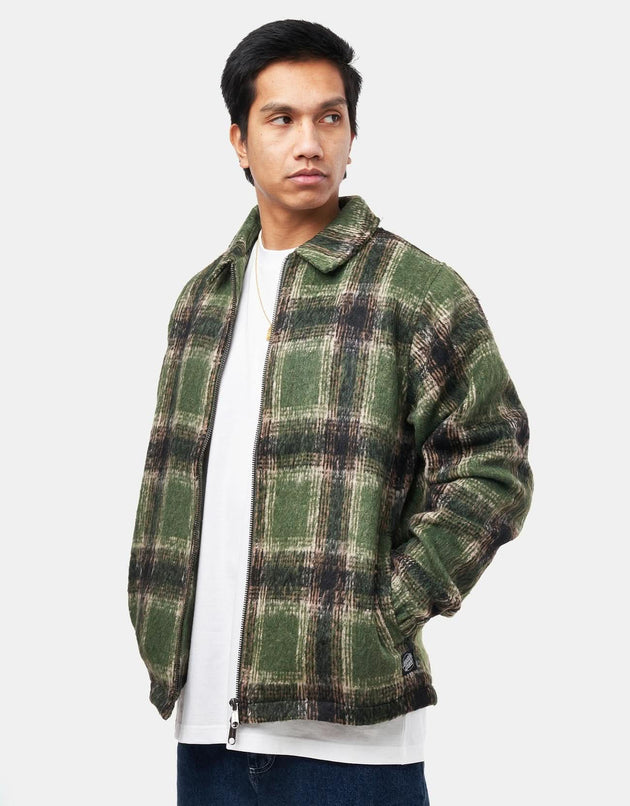Santa Cruz Hideout Jacket - Green Check