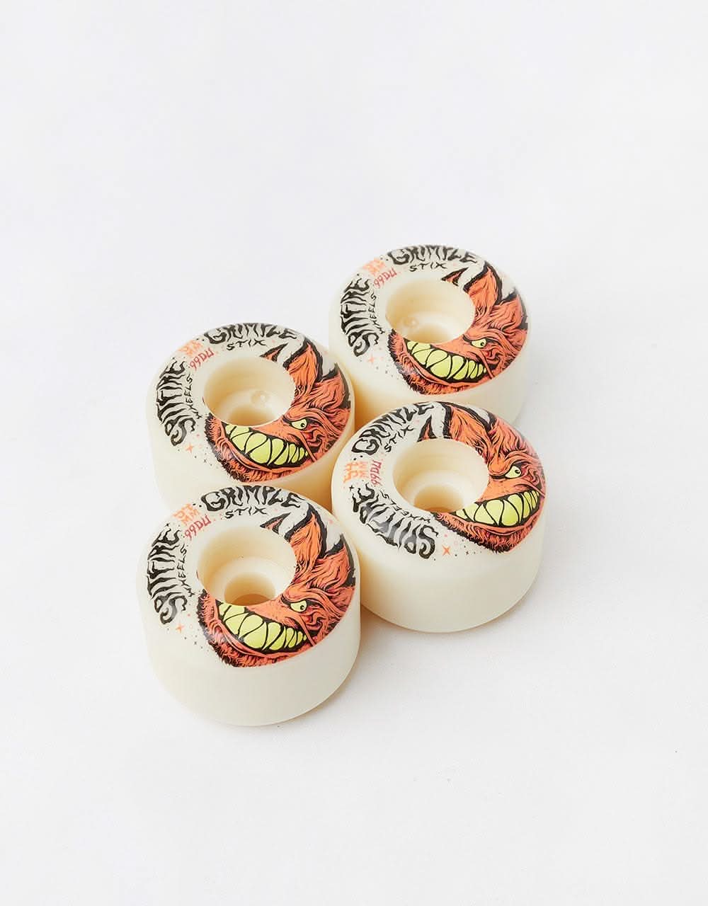 Spitfire x Grimple Stix Grimplehead Formula Four Lock-In Full 99a Skateboard Wheels - 54mm