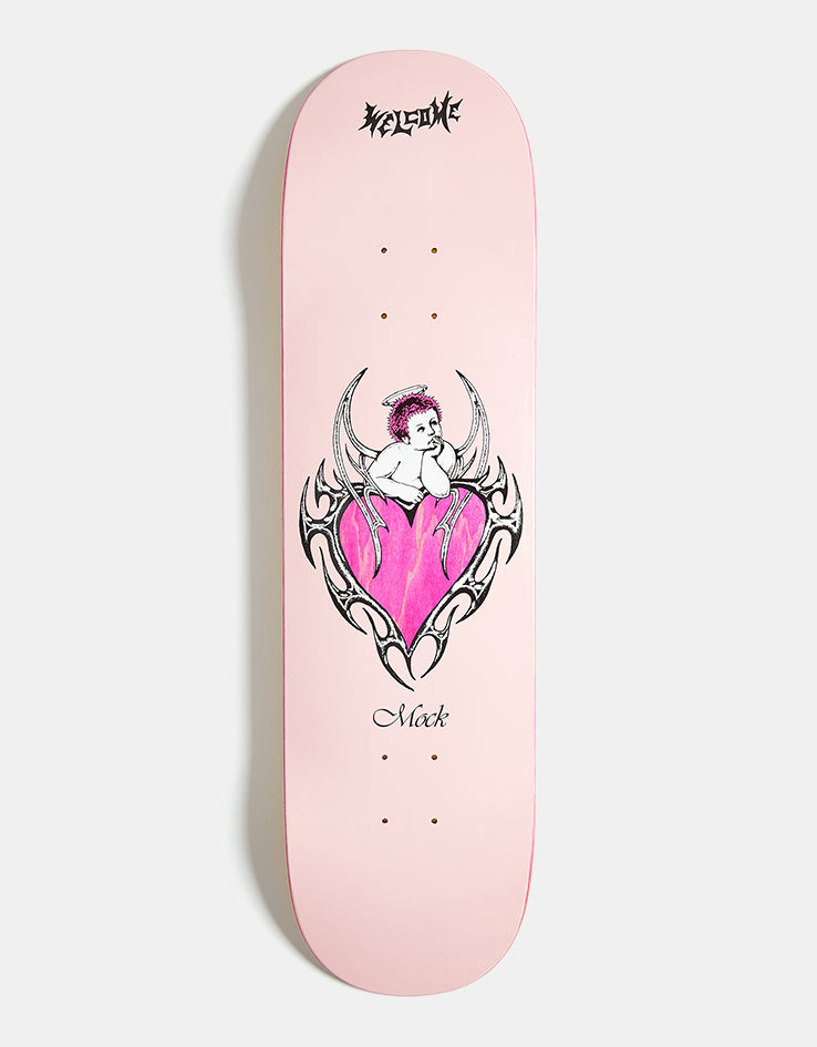 Welcome Mock Cupid on Island Skateboard Deck - 8.38"