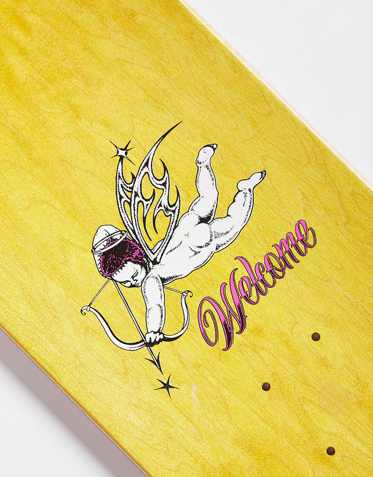 Welcome Mock Cupid on Island Skateboard Deck - 8.38"