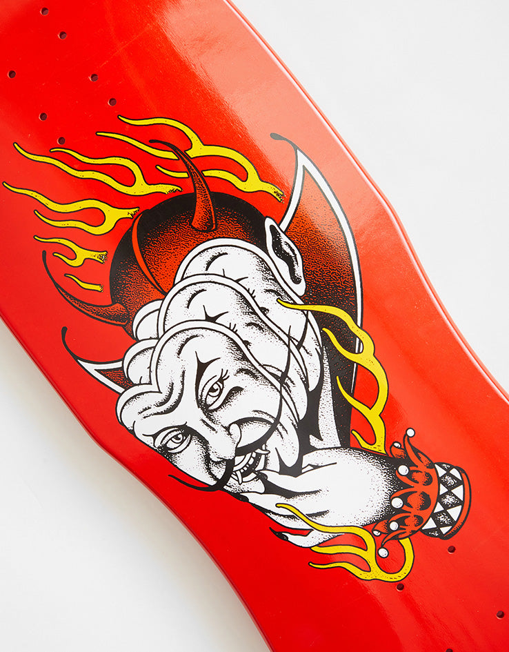 Welcome Diablo on Dark Lord Skateboard Deck - 9.85"