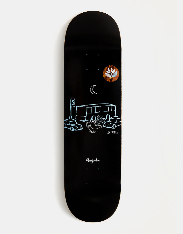 Magenta Valls Solstice Skateboard Deck - 8.5"