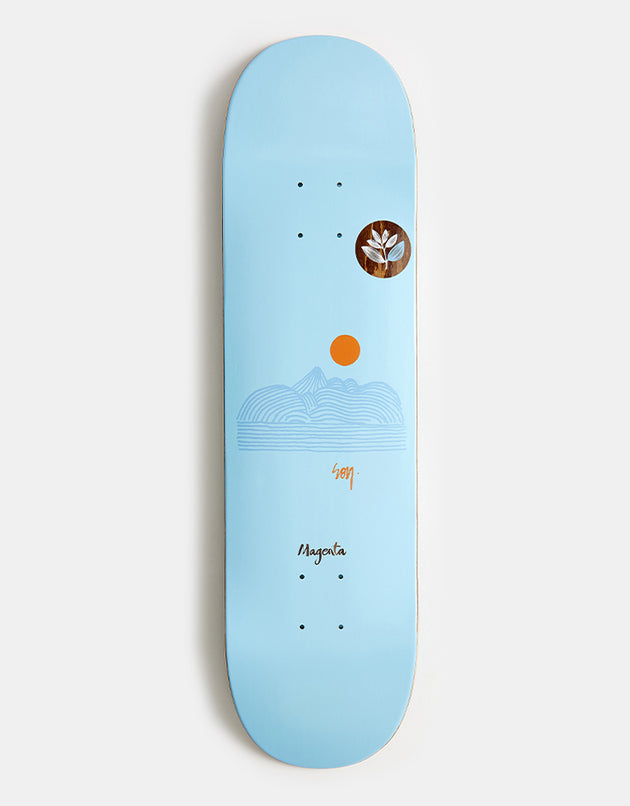 Magenta Soy Solstice Skateboard Deck - 8.25