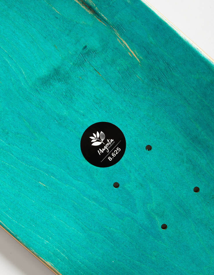 Magenta Feil Solstice Skateboard Deck - 8.6"