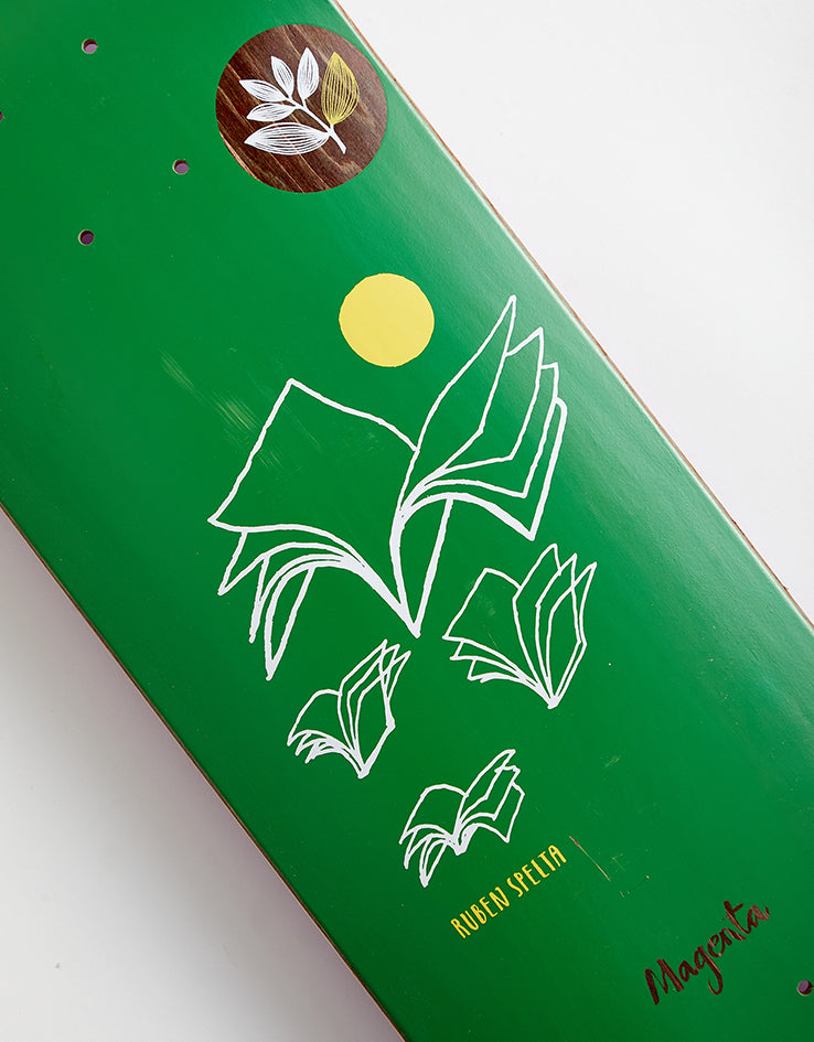 Magenta Spelta Solstice Skateboard Deck - 8"