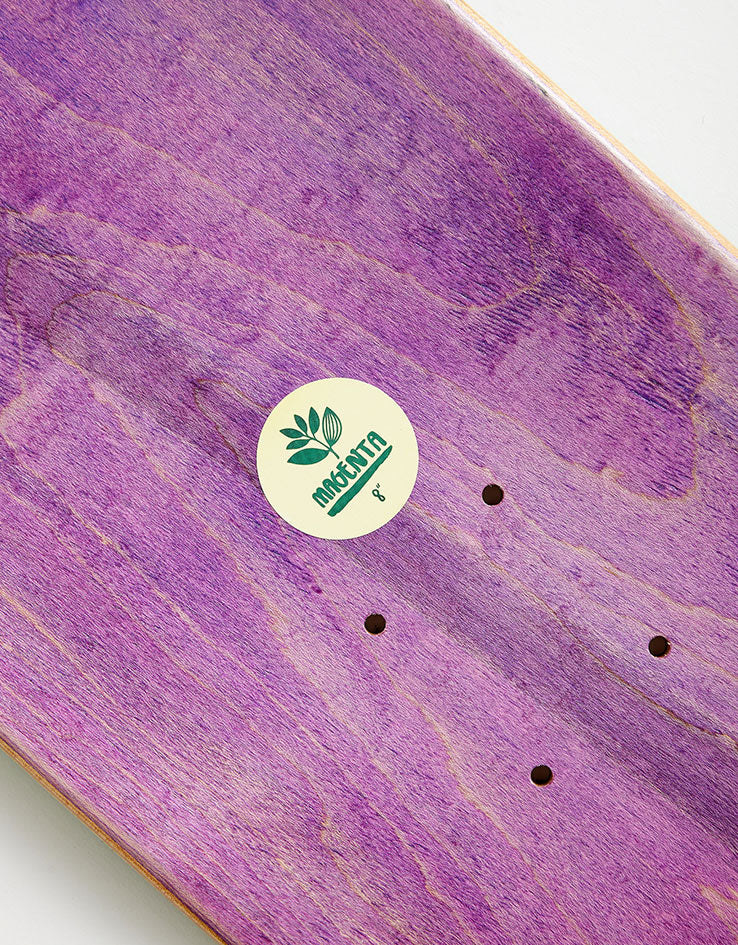 Magenta Spelta Solstice Skateboard Deck - 8"