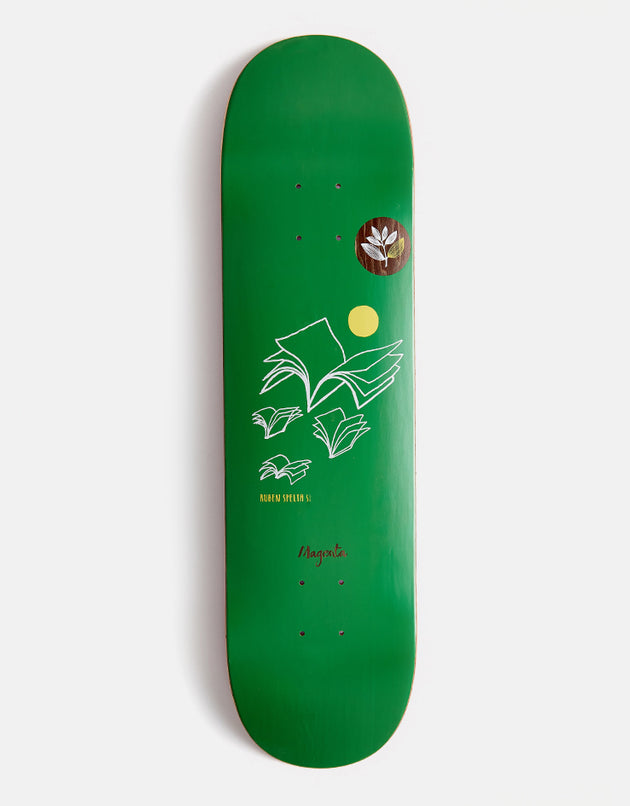 Magenta Spelta Solstice Skateboard Deck - 8"