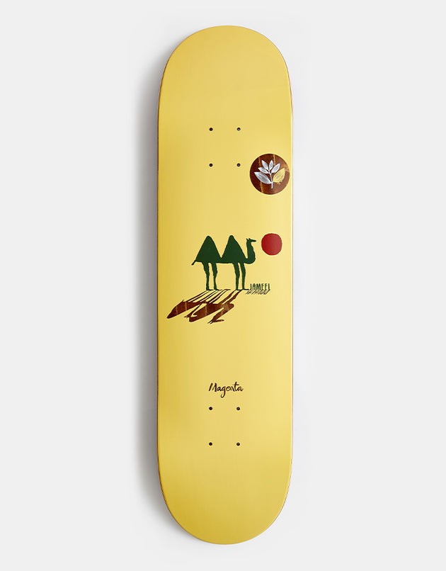 Magenta Jameel Solstice Skateboard Deck - 8.125"