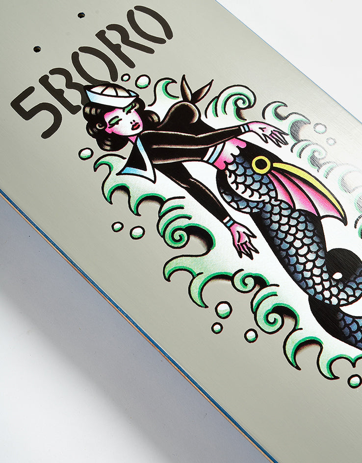 5boro Herrick 5B Mermaid Skateboard Deck - 8.5"