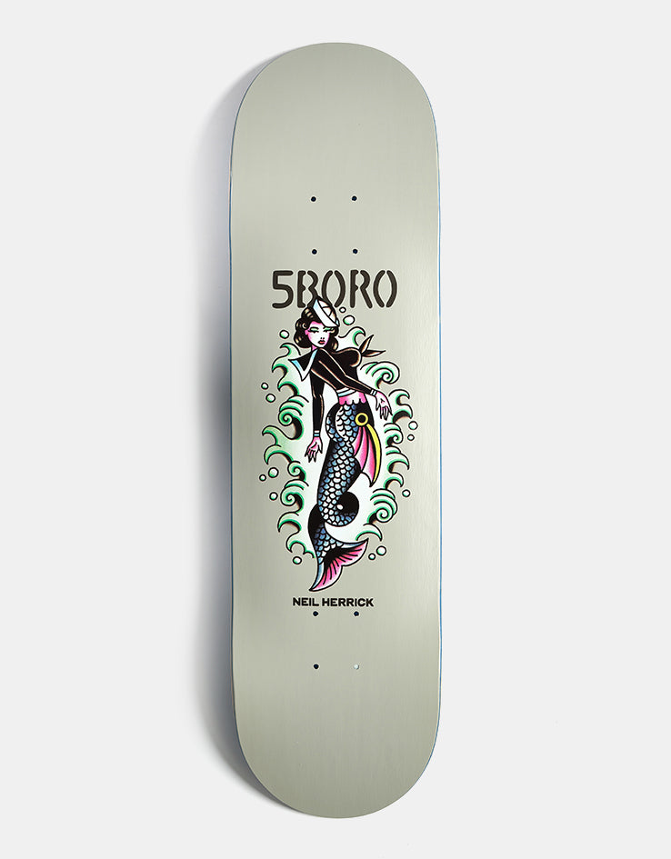 5boro Herrick 5B Mermaid Skateboard Deck - 8.5"