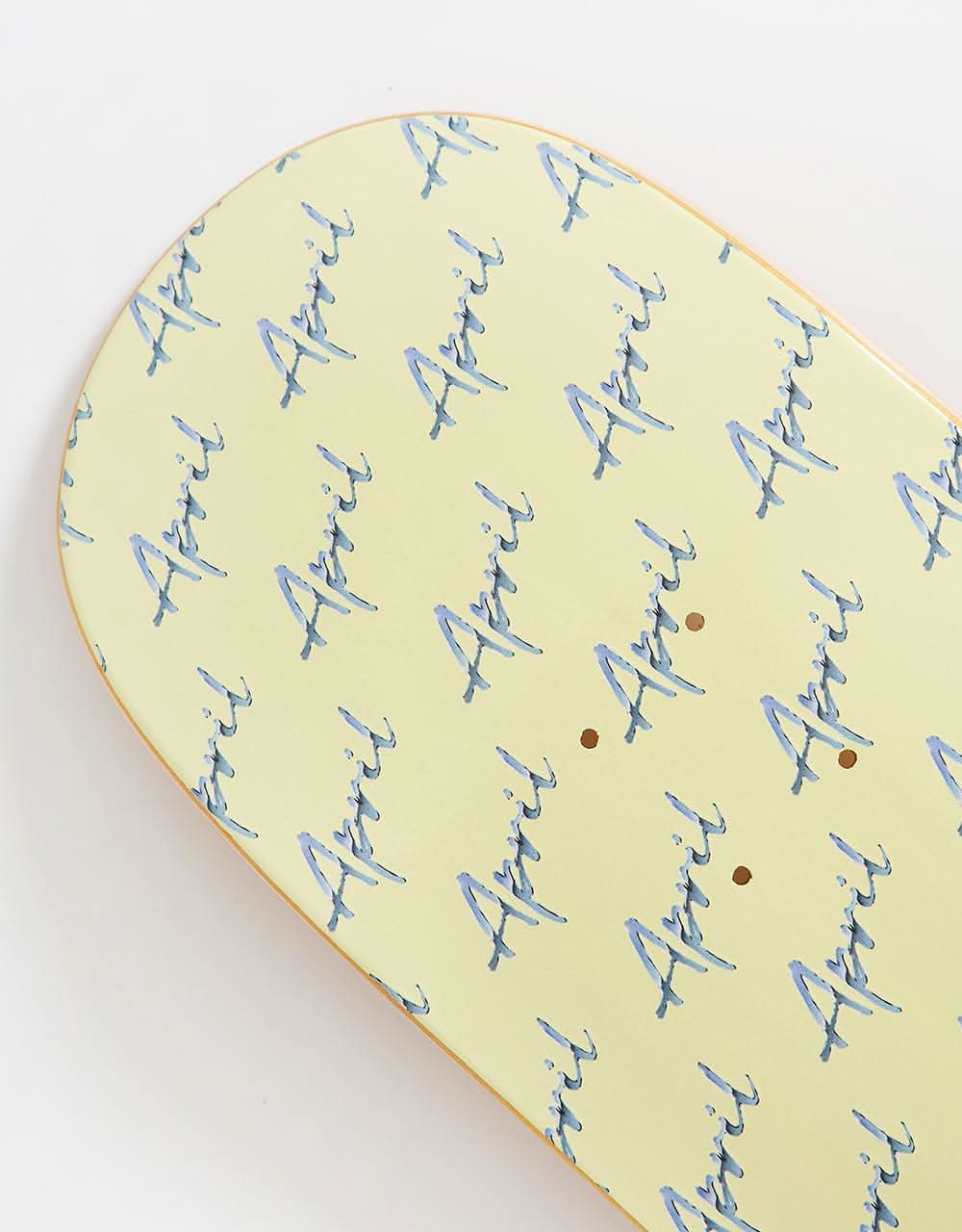 April O'Neill Script Logo Skateboard Deck - 8.5"