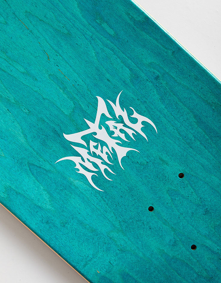 Metal Raybourn Red Caps Skateboard Deck - 8.6"