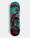 Metal Raybourn Red Caps Skateboard Deck - 8.6"