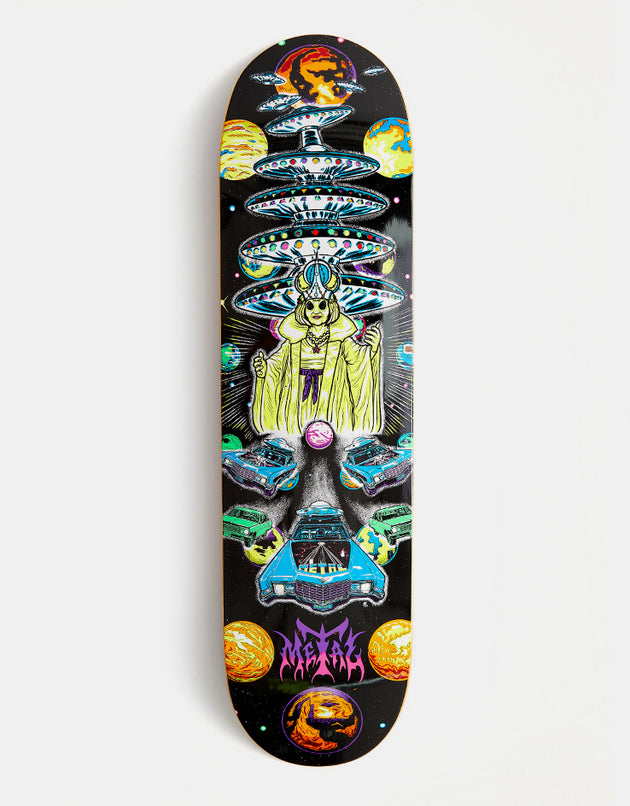 Metal Inauguration Skateboard Deck - 8.5"