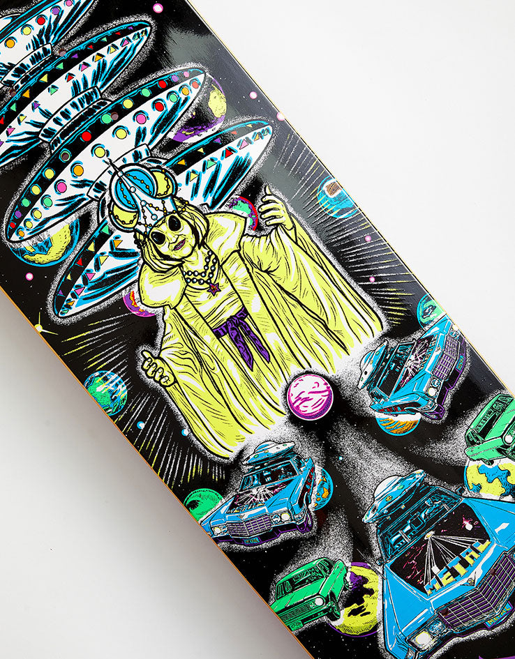 Metal Inauguration Skateboard Deck - 8.5"