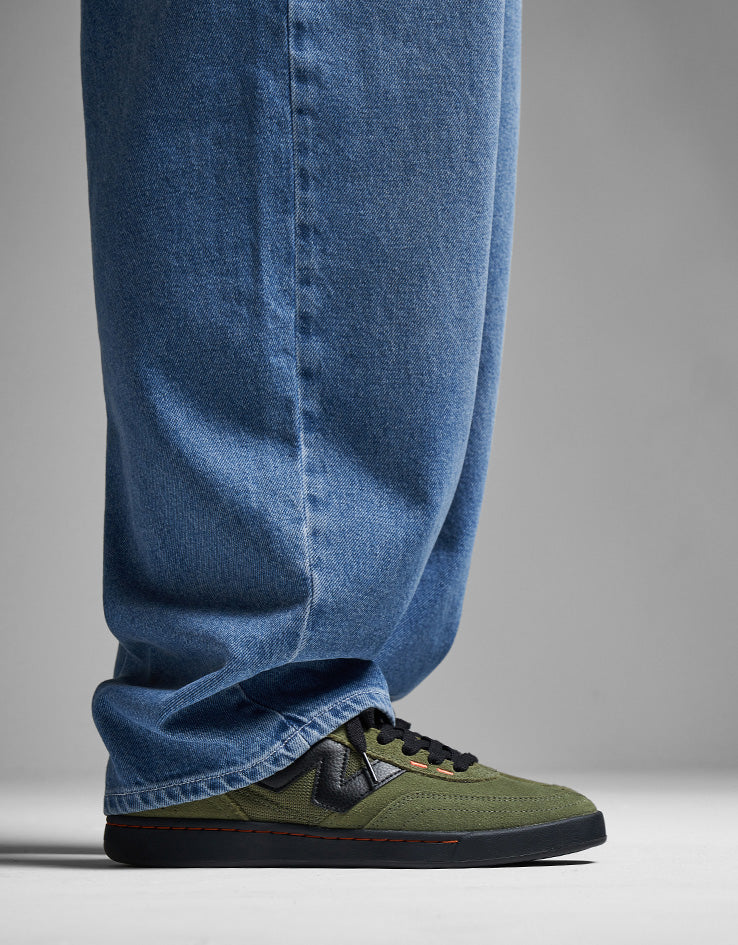 Route One Super Baggy Denim Jeans - Washed Blue