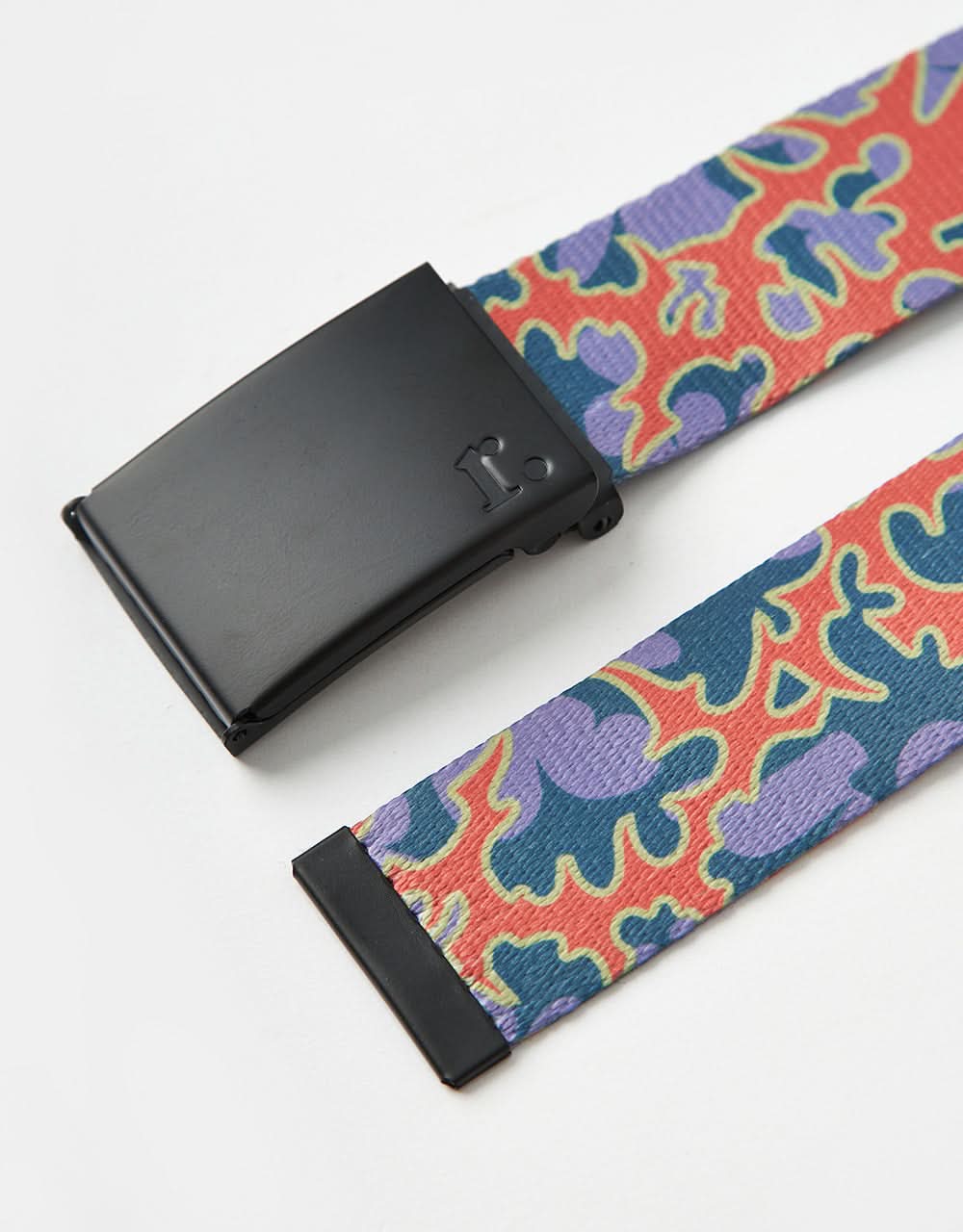 Route One Blades Web Belt - Purple/Multi