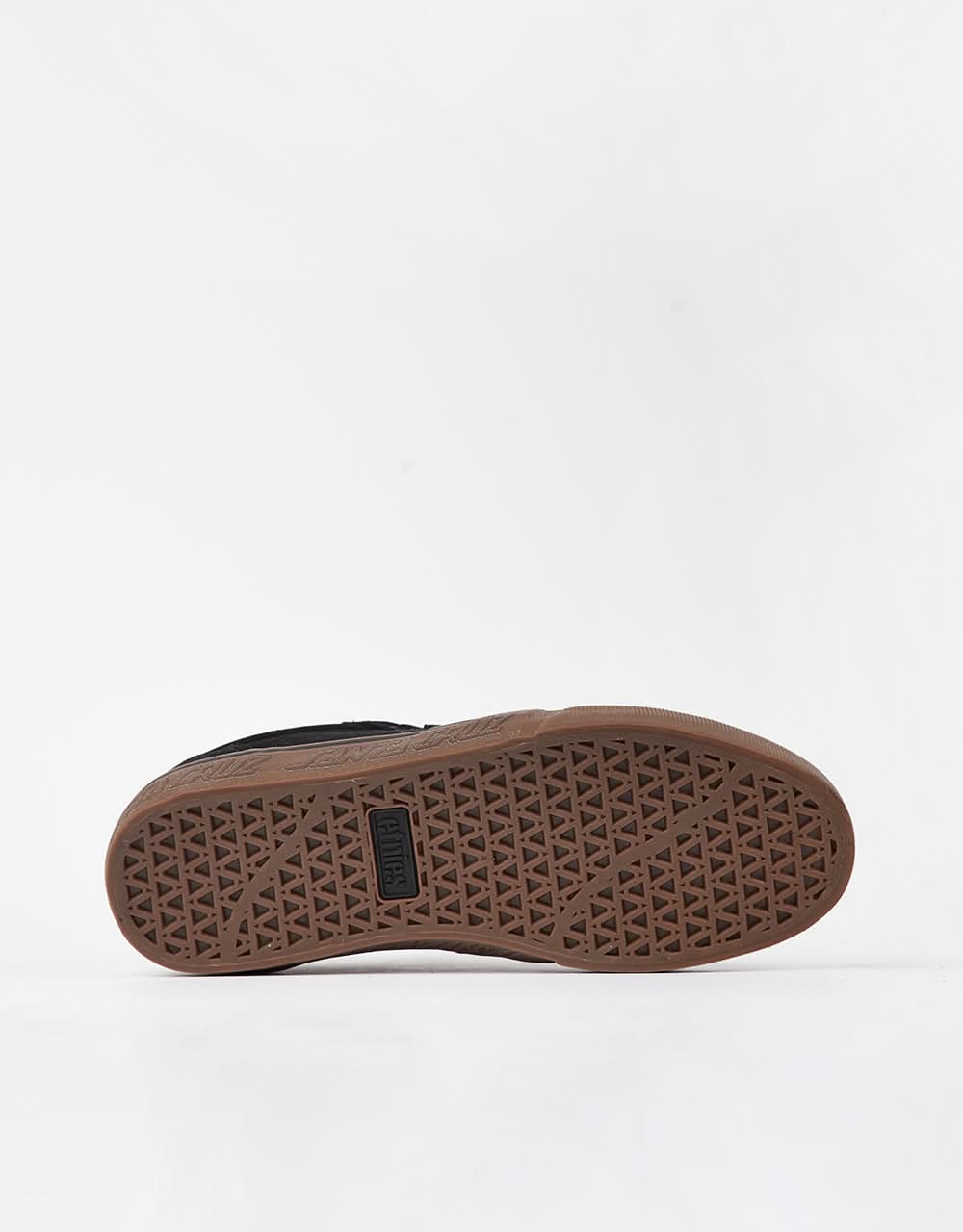 Etnies x Santa Cruz Barge LS Skate Shoes - Black/Gum