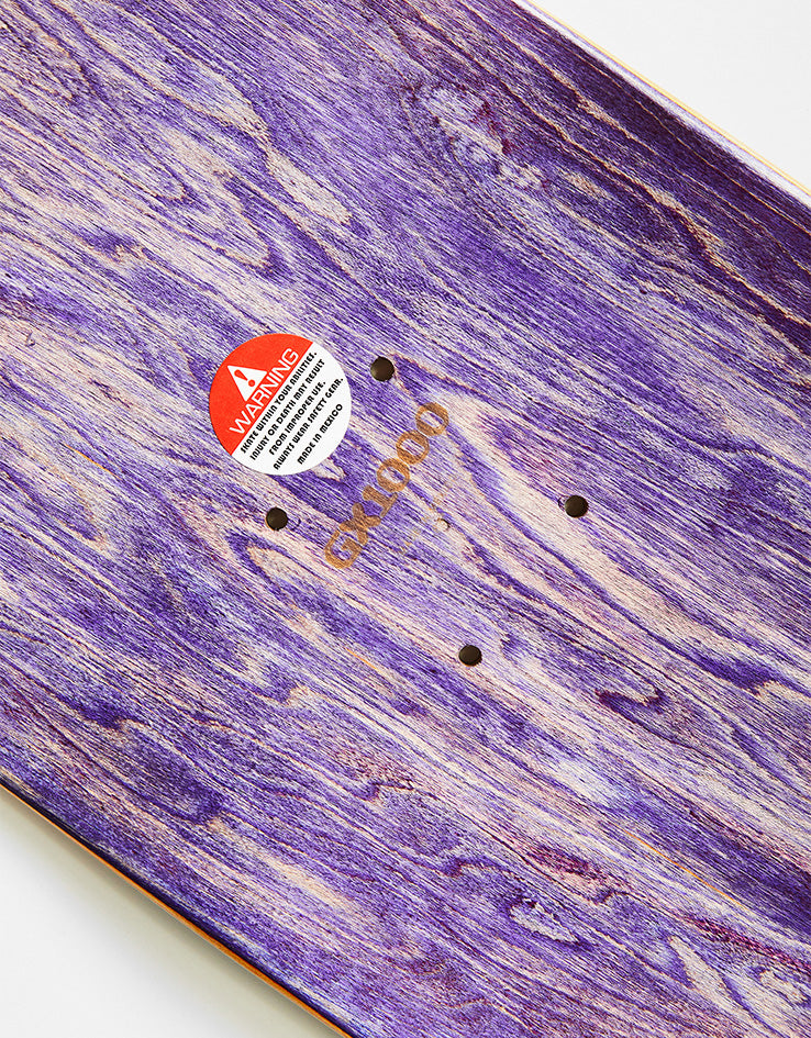 GX1000 Raw Skateboard Deck - 8.5"