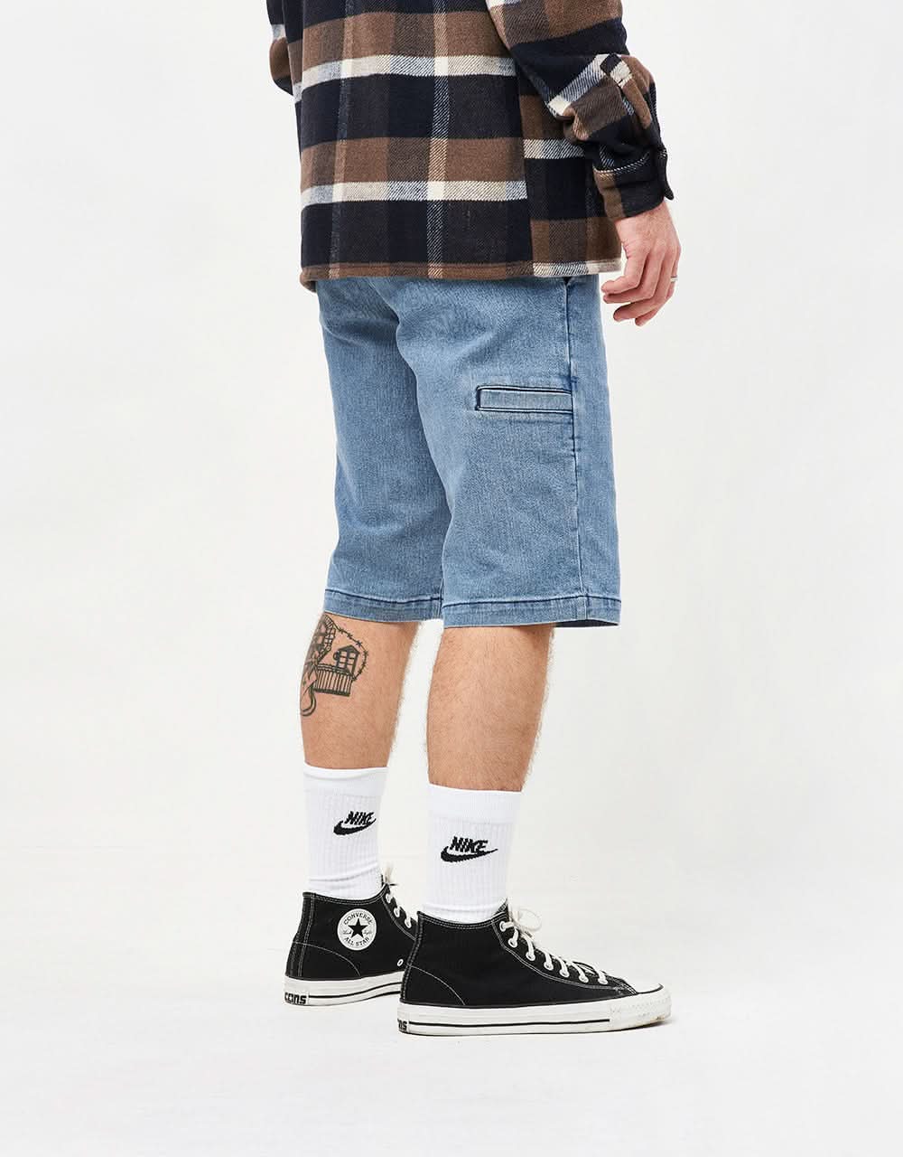 Dickies x Guy Mariano Denim Shorts - Light Denim