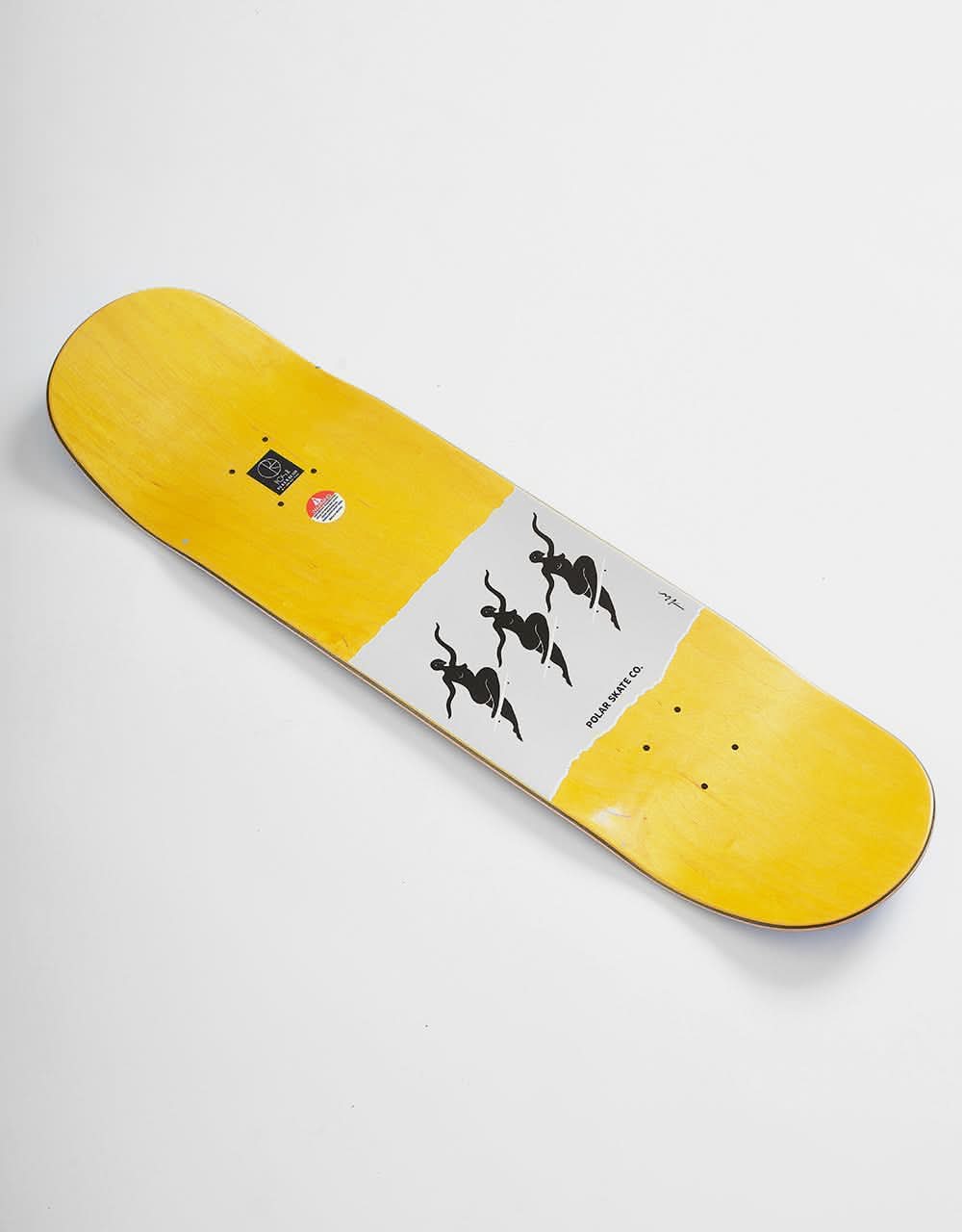 Polar No Complies Forever Skateboard Deck - P2 Shape 8.5"