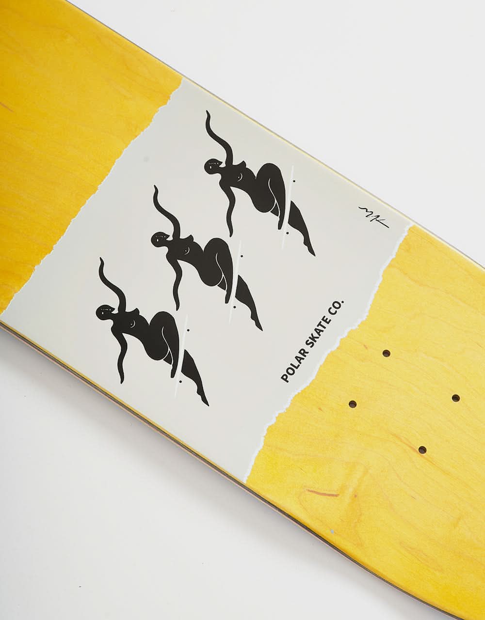 Polar No Complies Forever Skateboard Deck - P2 Shape 8.5"