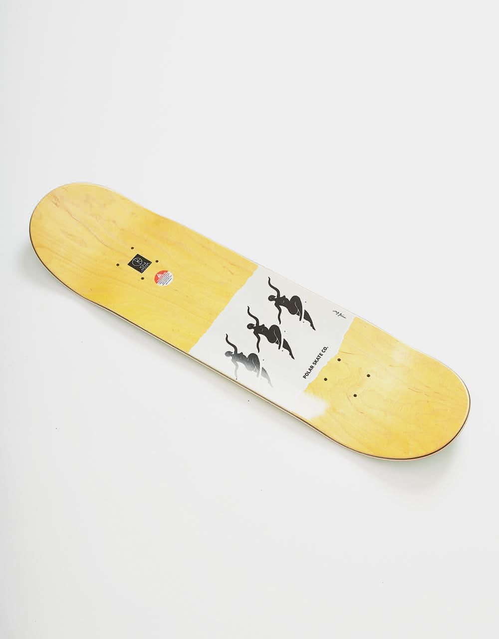 Polar No Complies Forever Skateboard Deck - Green