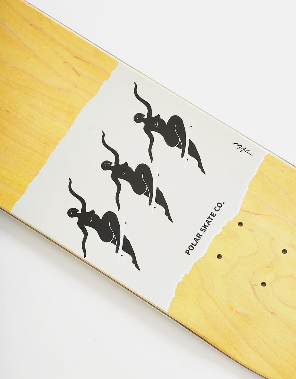 Polar No Complies Forever Skateboard Deck - Green