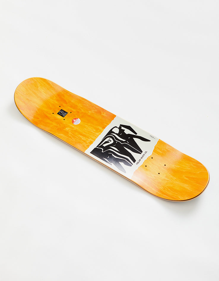 Polar Boserio Cut Out Skateboard Deck - Black