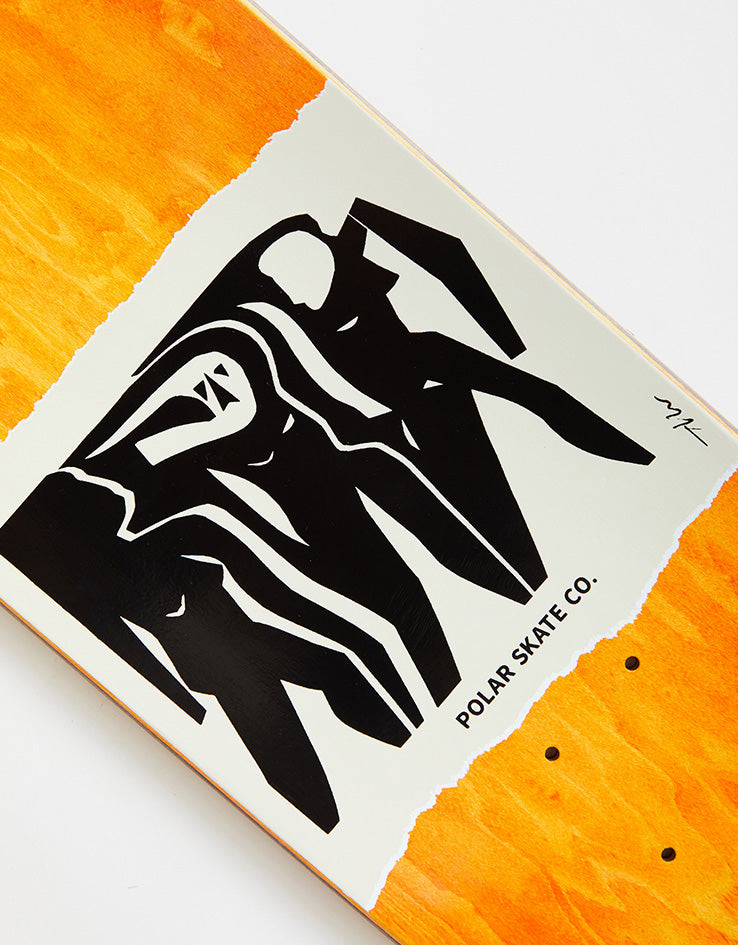 Polar Boserio Cut Out Skateboard Deck - Black