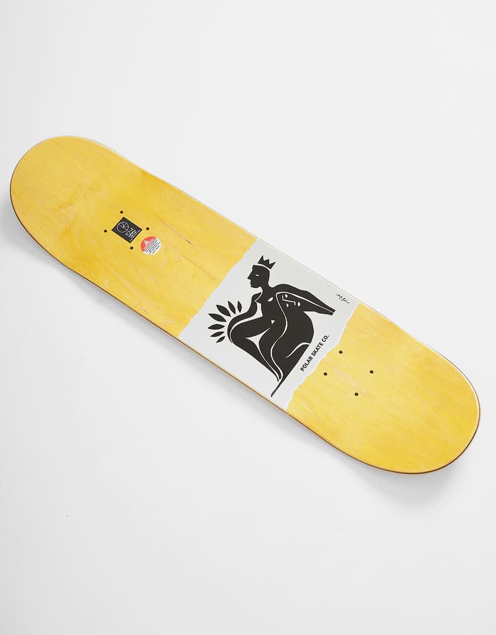 Polar Sanbongi Backside Noseblunt Skateboard Deck - Sand
