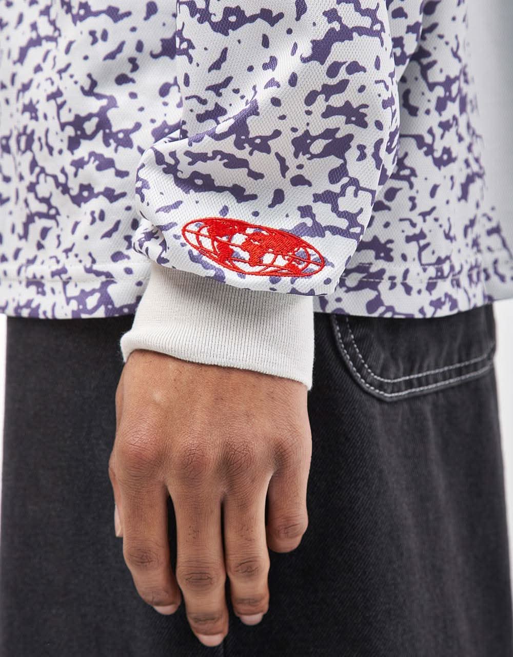 Butter Goods x Umbro Goalie L/S Jersey - Cement/Dusk