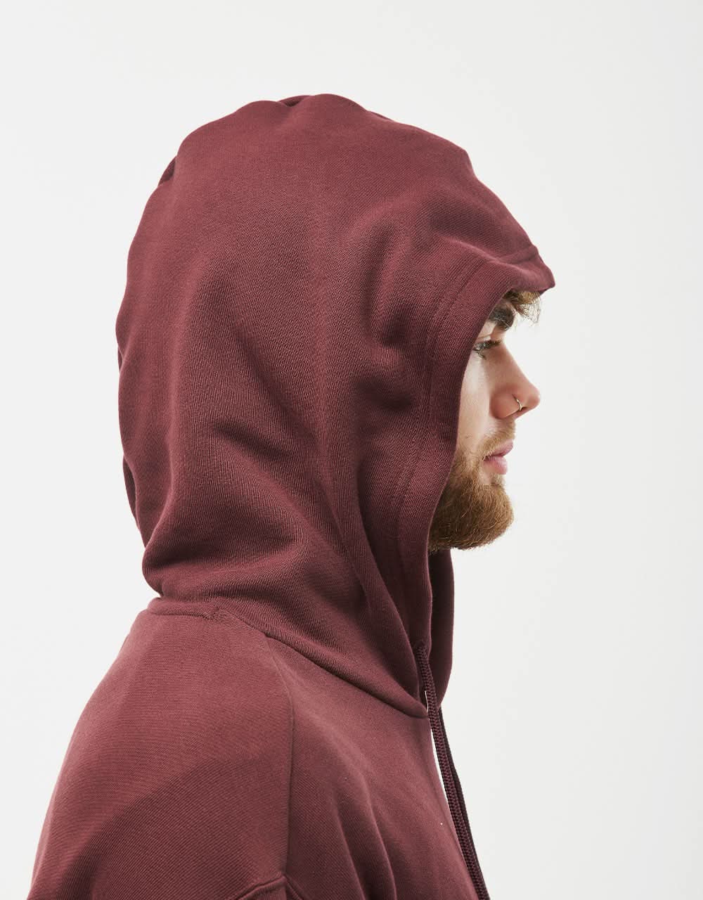 Converse Cons Premium Loose-Fit Pullover Hoodie - Bloodstone