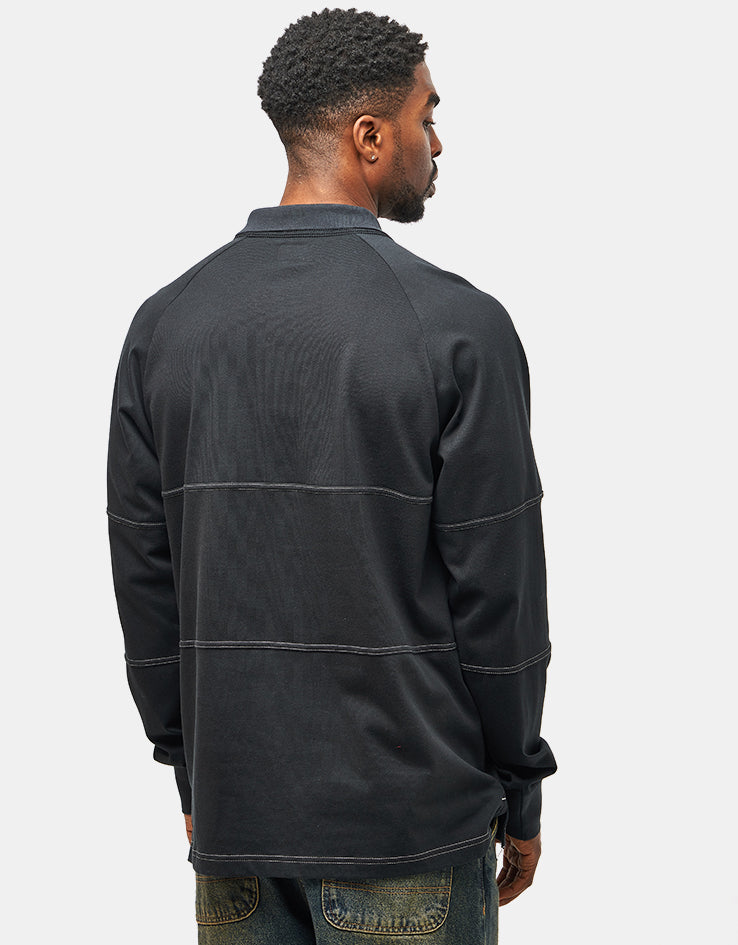 Converse Marquis Retro Rugby Polo Shirt - Converse Black