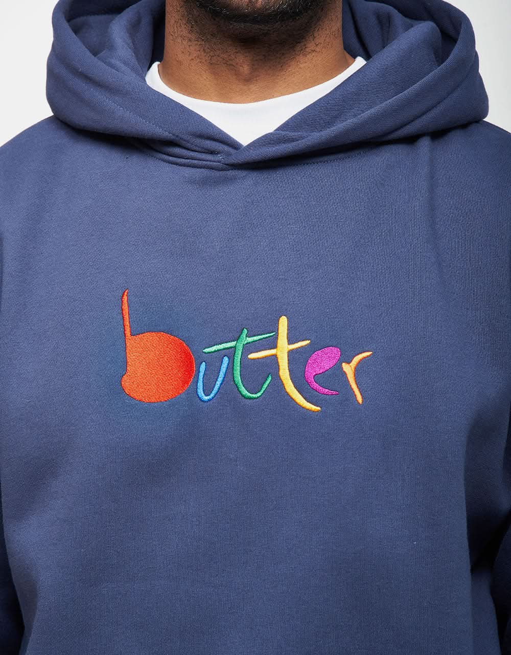Butter Goods Art Pullover Hoodie - Navy