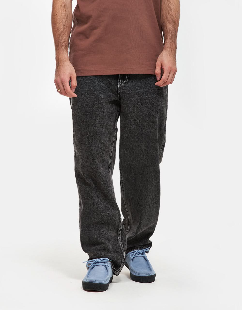 Butter Goods Art Denim Jeans - Washed Black