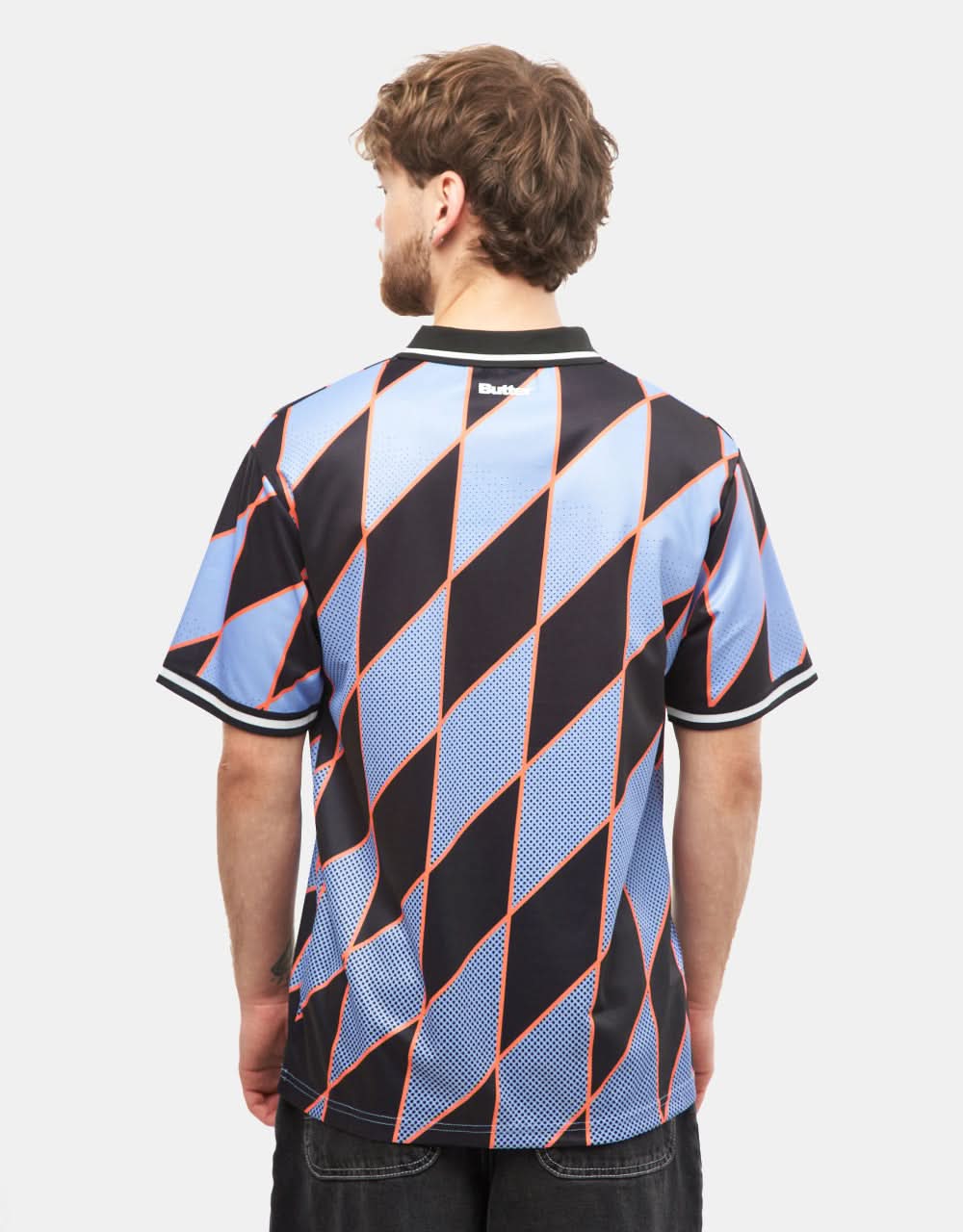 Butter Goods Football Jersey - Blue/Black