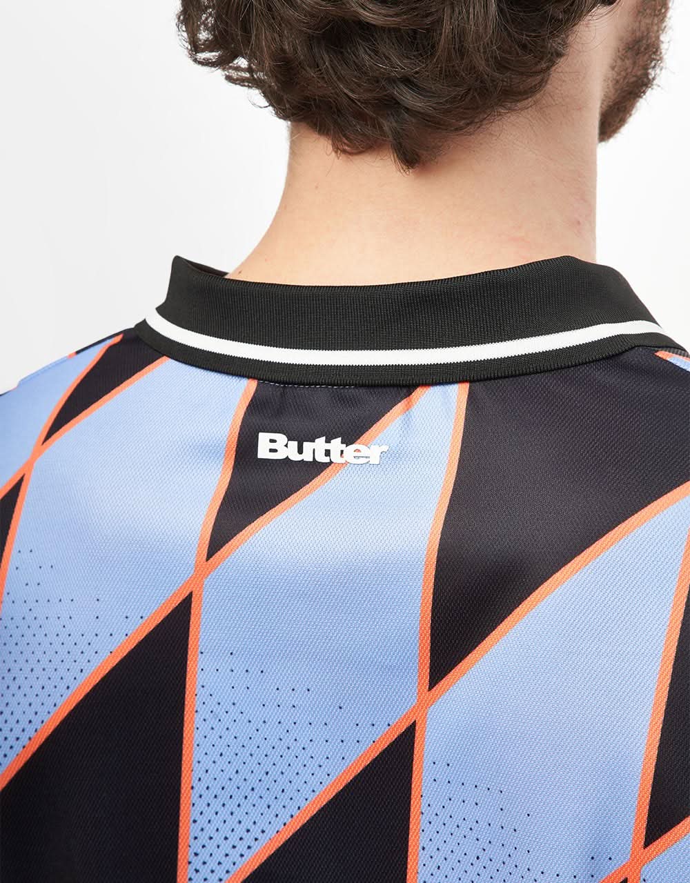 Butter Goods Football Jersey - Blue/Black