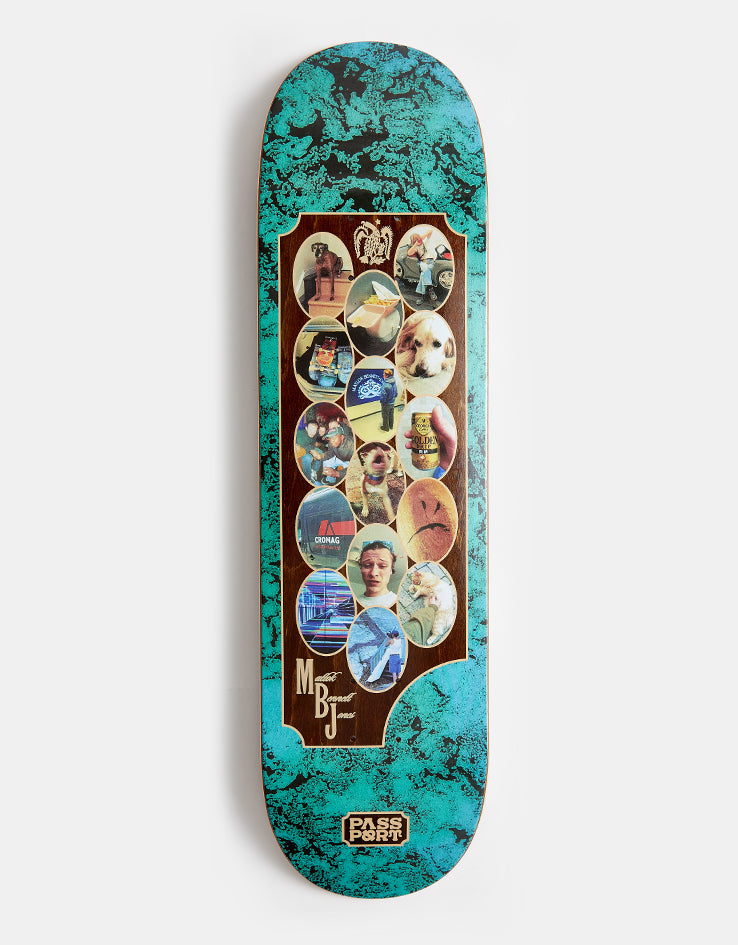 Pass Port Matlok Yearbook Series Skateboard Deck - 8.25"