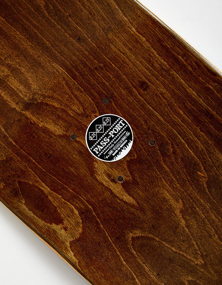 Pass Port An Introduction to… Wine Em' & Dine Em' Series Skateboard Deck - 8.25"