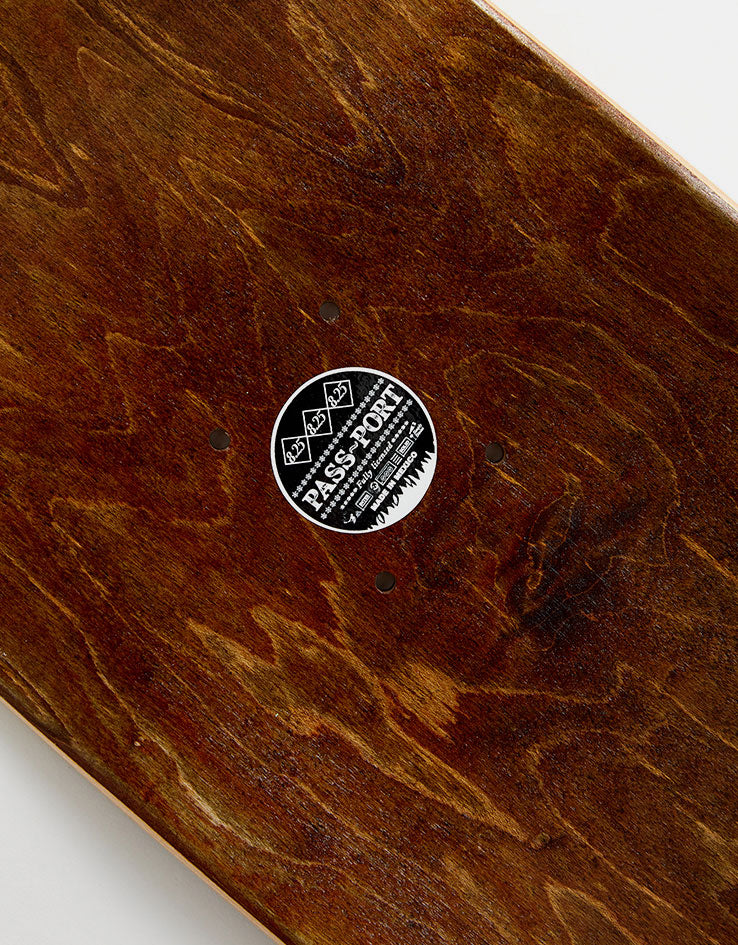 Pass Port Lime Native Fruit Series Skateboard Deck - 8.25"