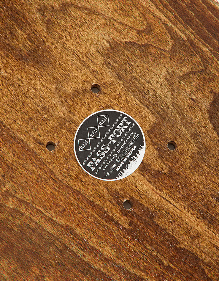 Pass Port Maca Native Fruit Series Skateboard Deck - 8.125"